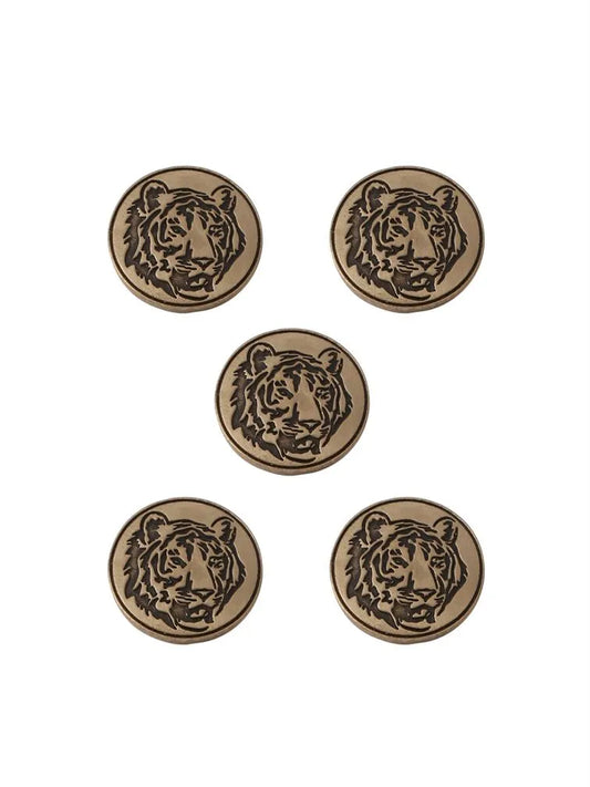 Lion Imagery Button