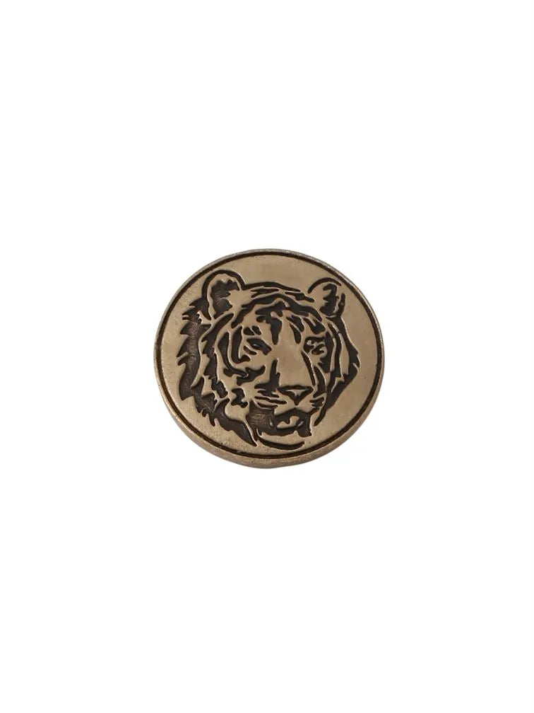 Lion Imagery Button