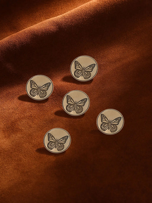 Dainty Butterfly Buttons