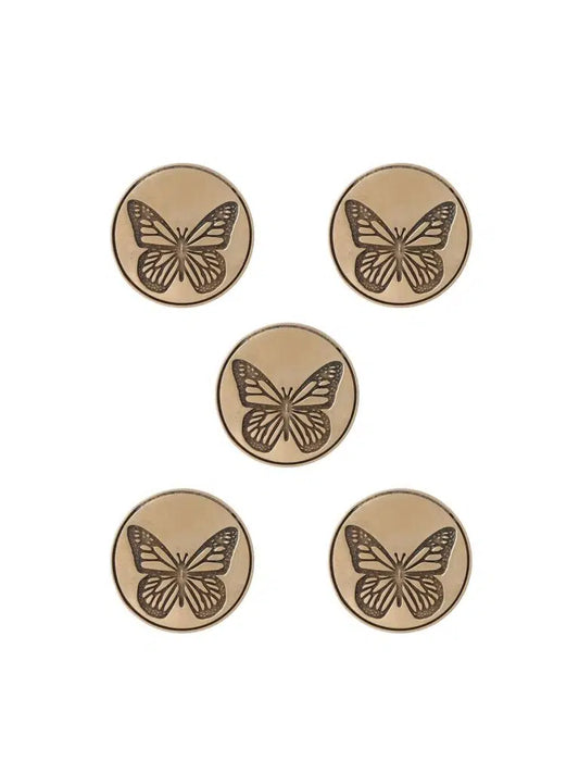 Dainty Butterfly Buttons