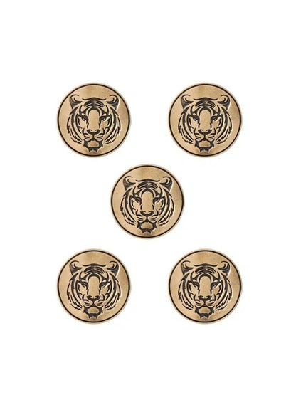 Fiery Tiger Buttons