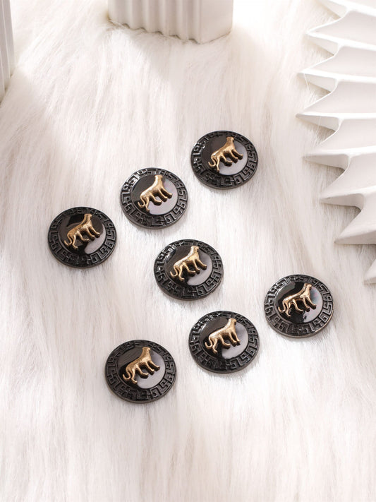 Lavish Leopard Buttons