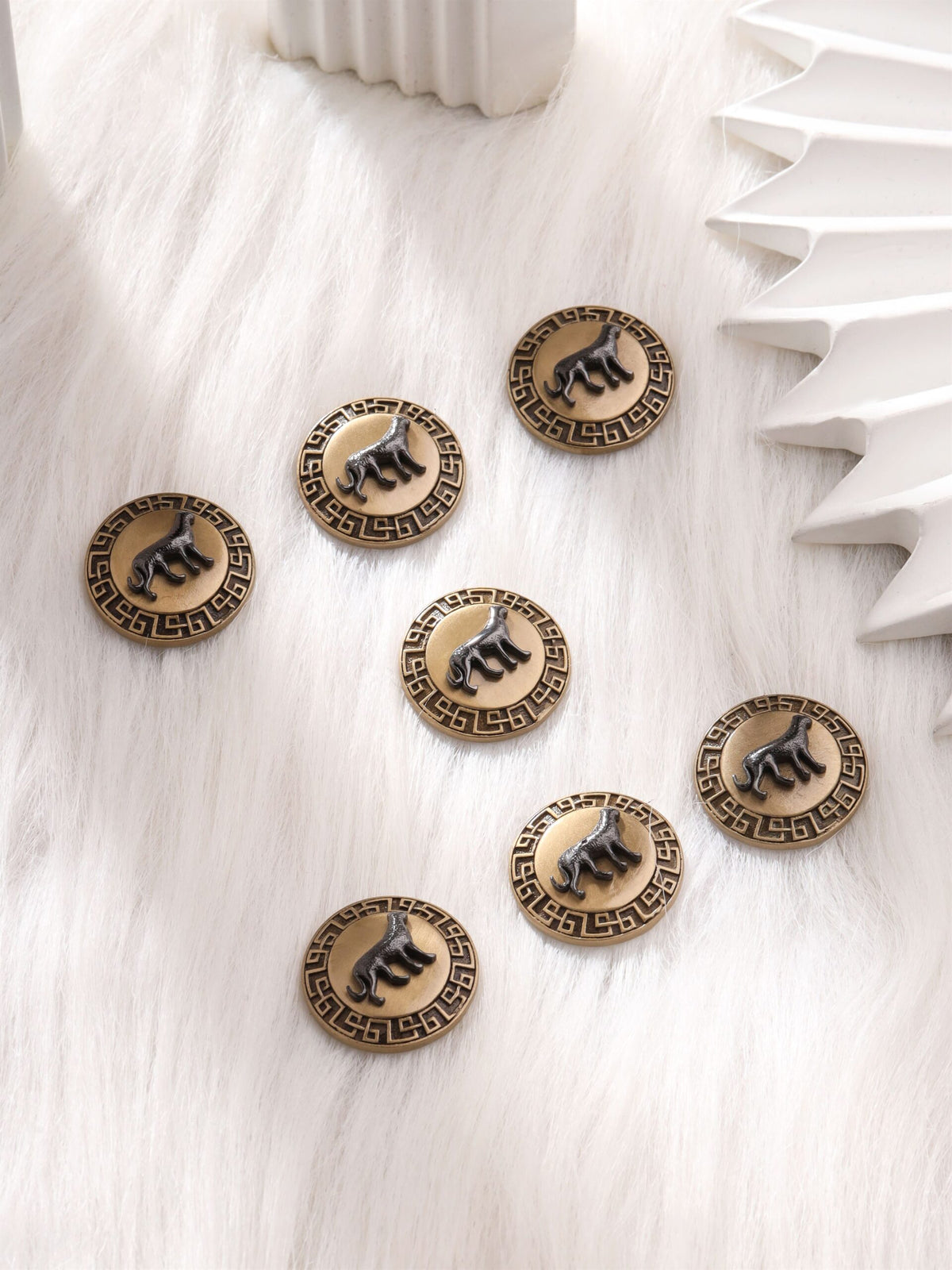 Leopard Buttons Lavish Leopard Buttons - Buy from Cosa Nostraa