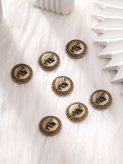 Lavish Leopard Buttons