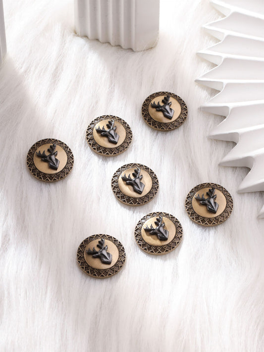 Reindeer Buttons