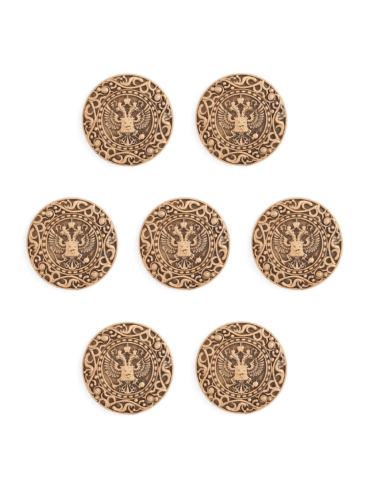 Abstract Phoenix Button