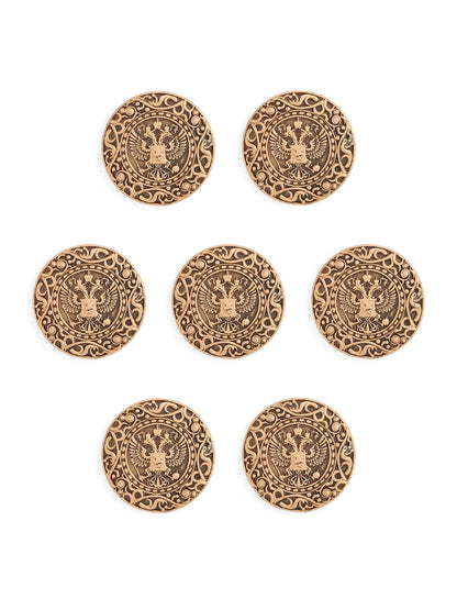 Abstract Phoenix Button