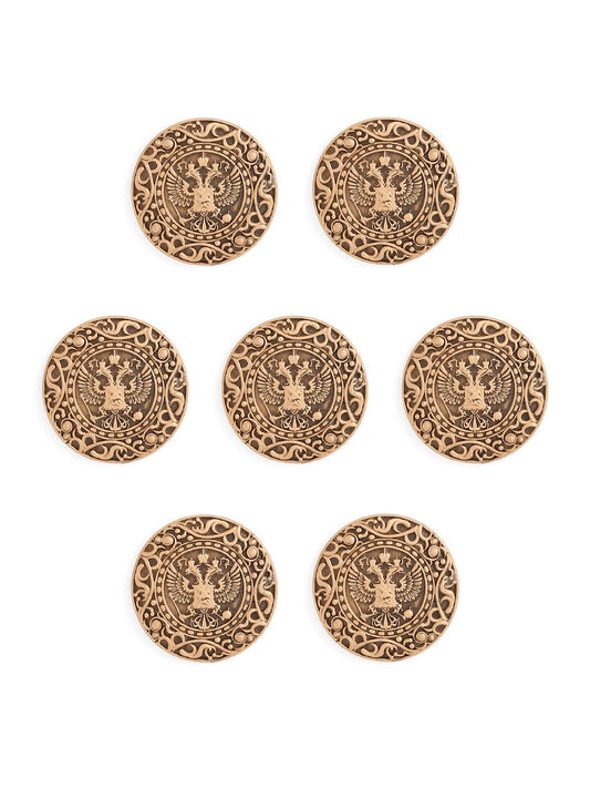 Abstract Phoenix Button