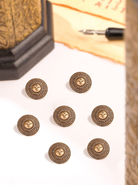 Radiant Sun Button