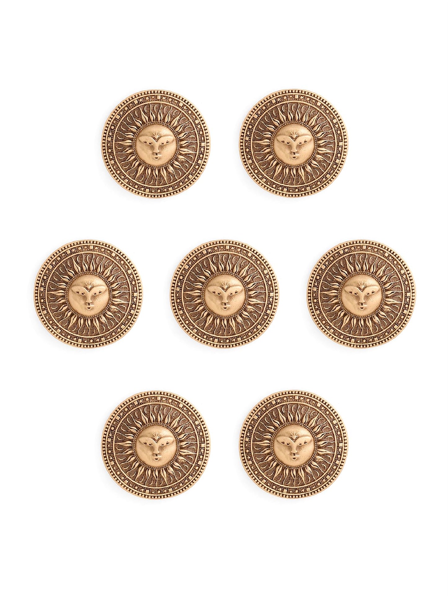 Radiant Sun Button