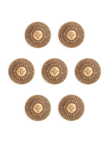 Radiant Sun Button