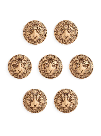Fiery Tiger Button