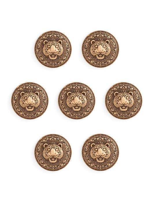 Royal Tiger Button