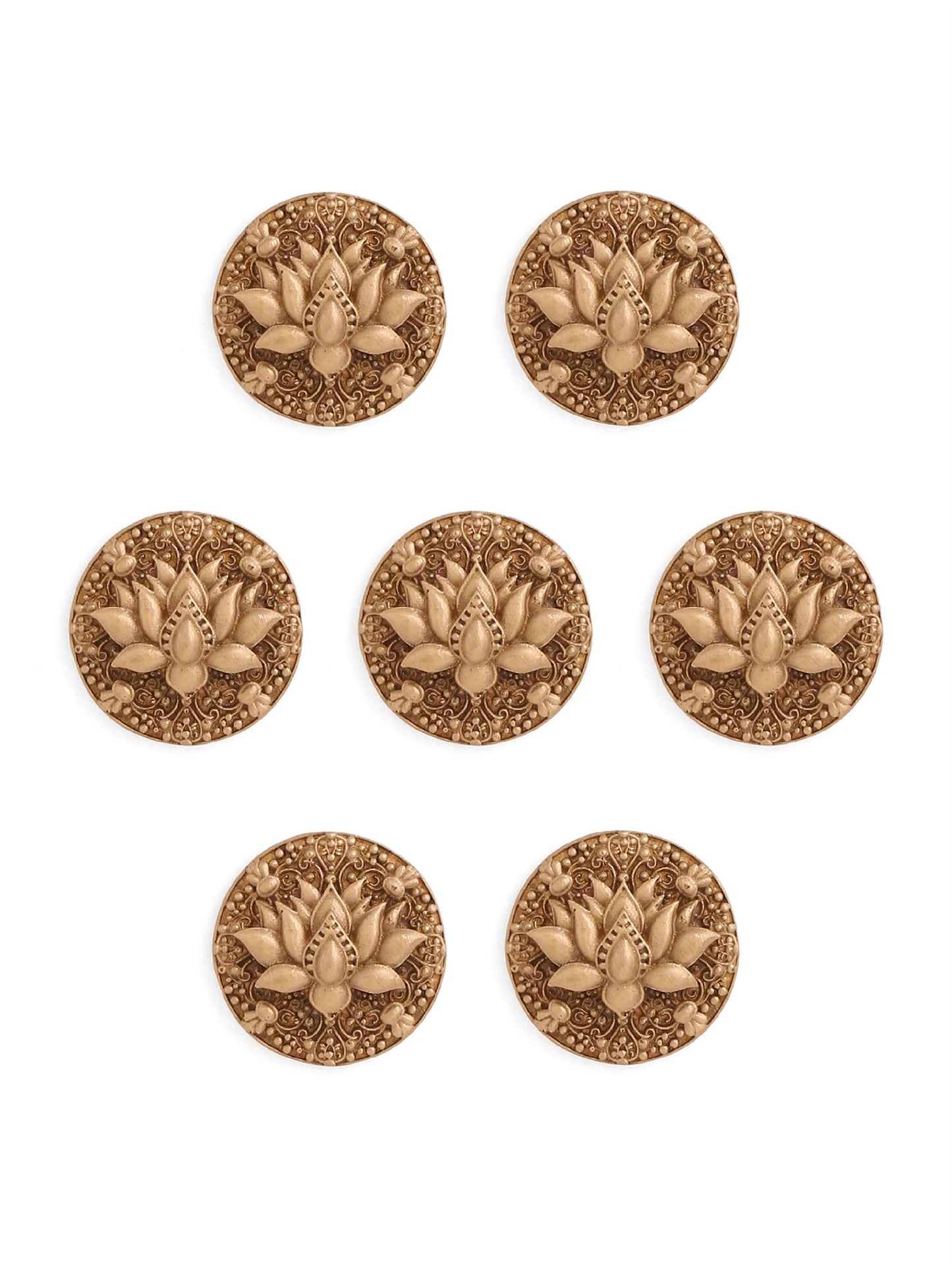 Enchanted Lotus Button