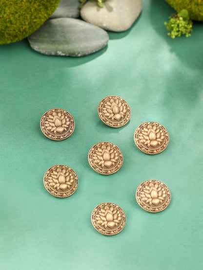Lotus Bead Button
