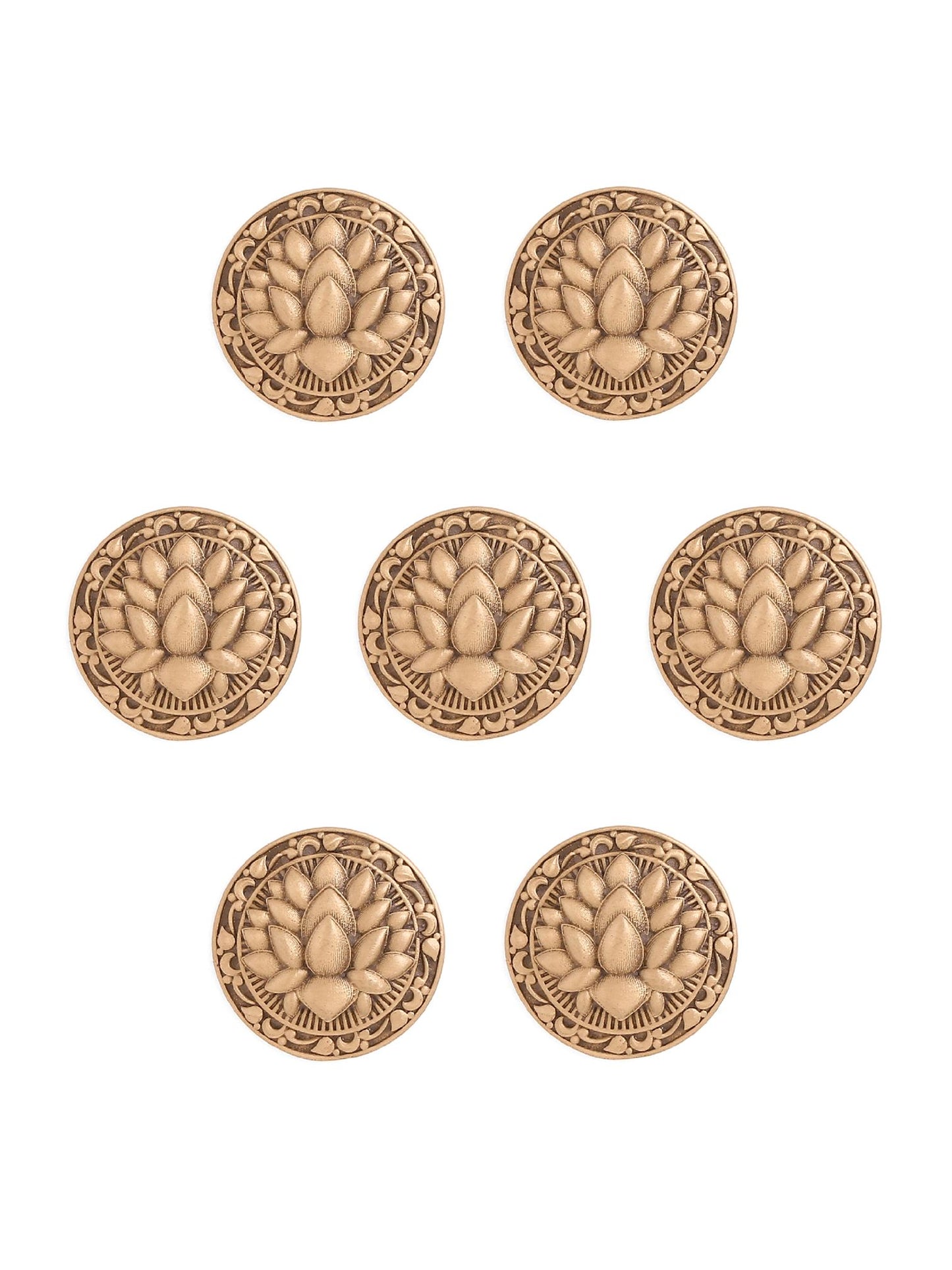 Lotus Bead Button