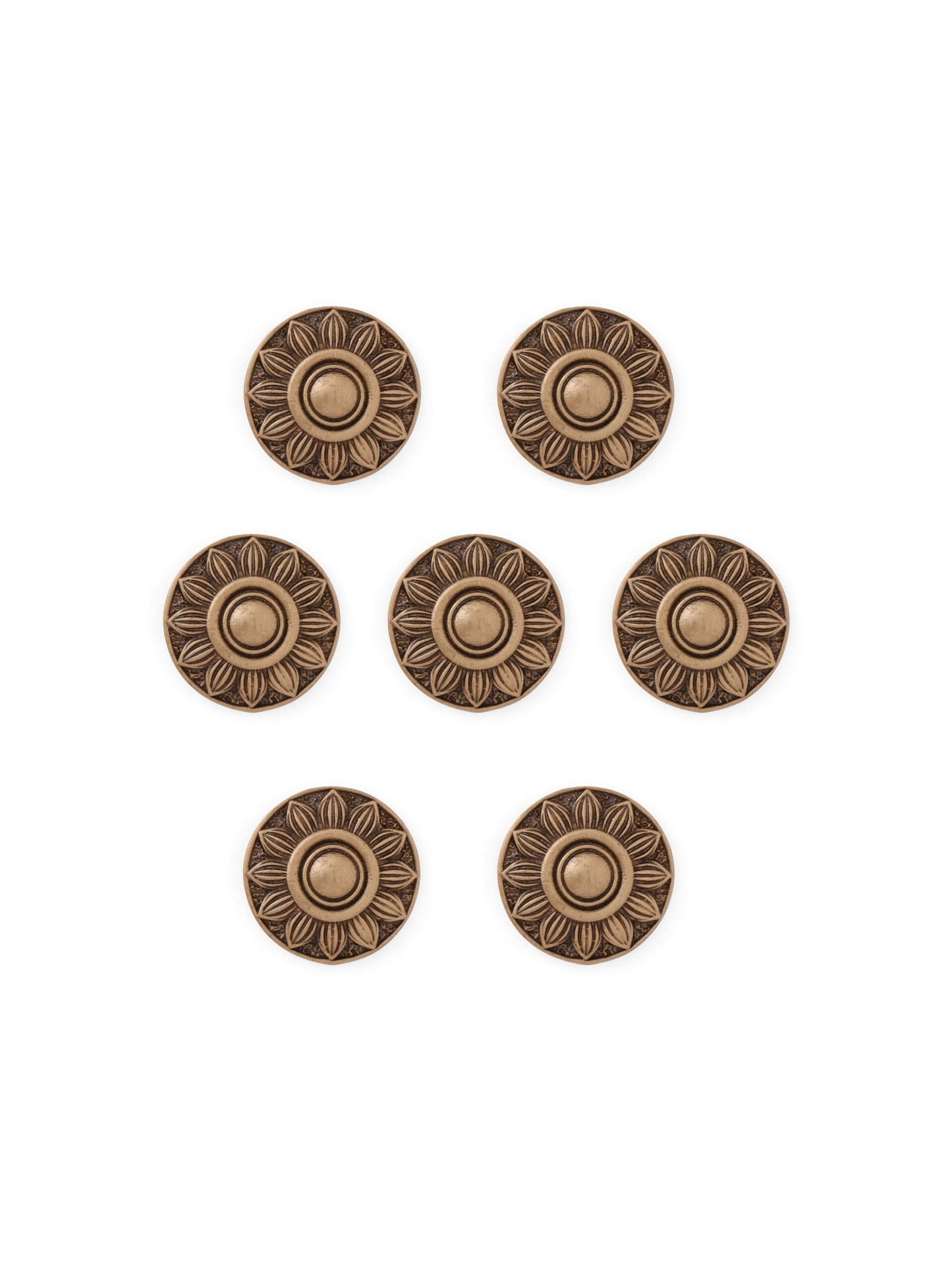 Sunburst Heritage Button