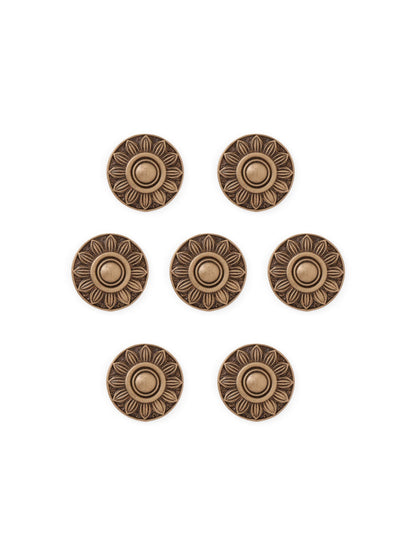Sunburst Heritage Button