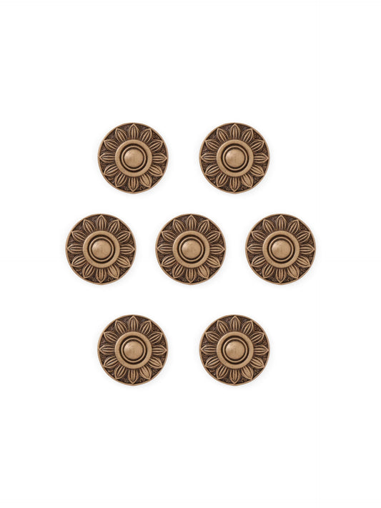 Sunburst Heritage Button