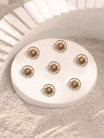 Solar Emblem Button