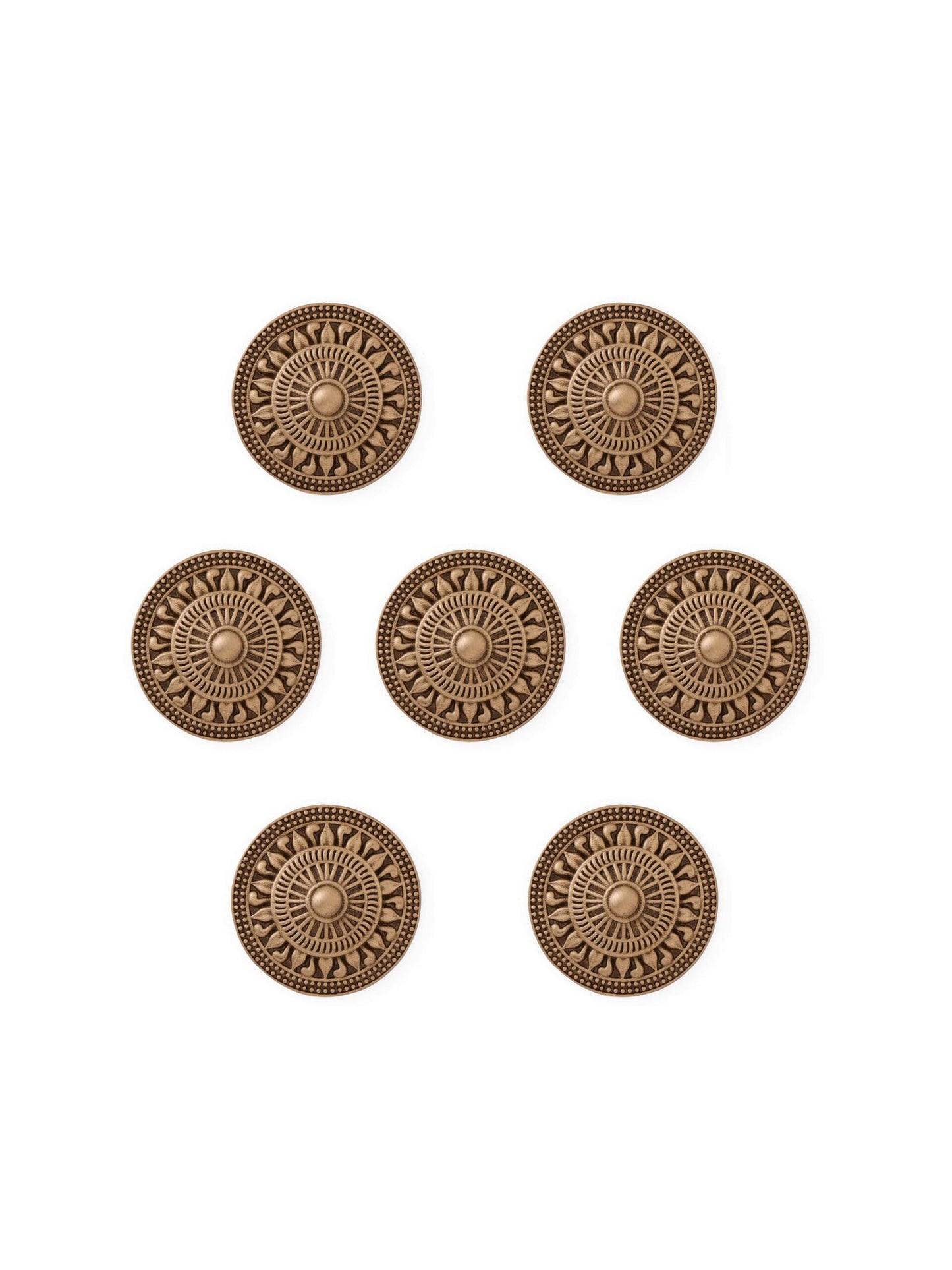 Sunflare Emblem Button
