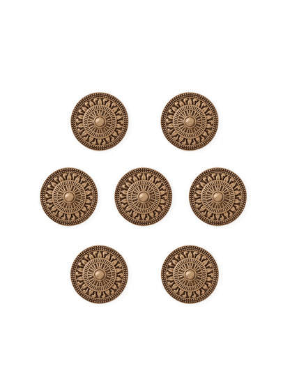 Sunflare Emblem Button