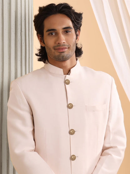 Royal Elephant Emblem Button