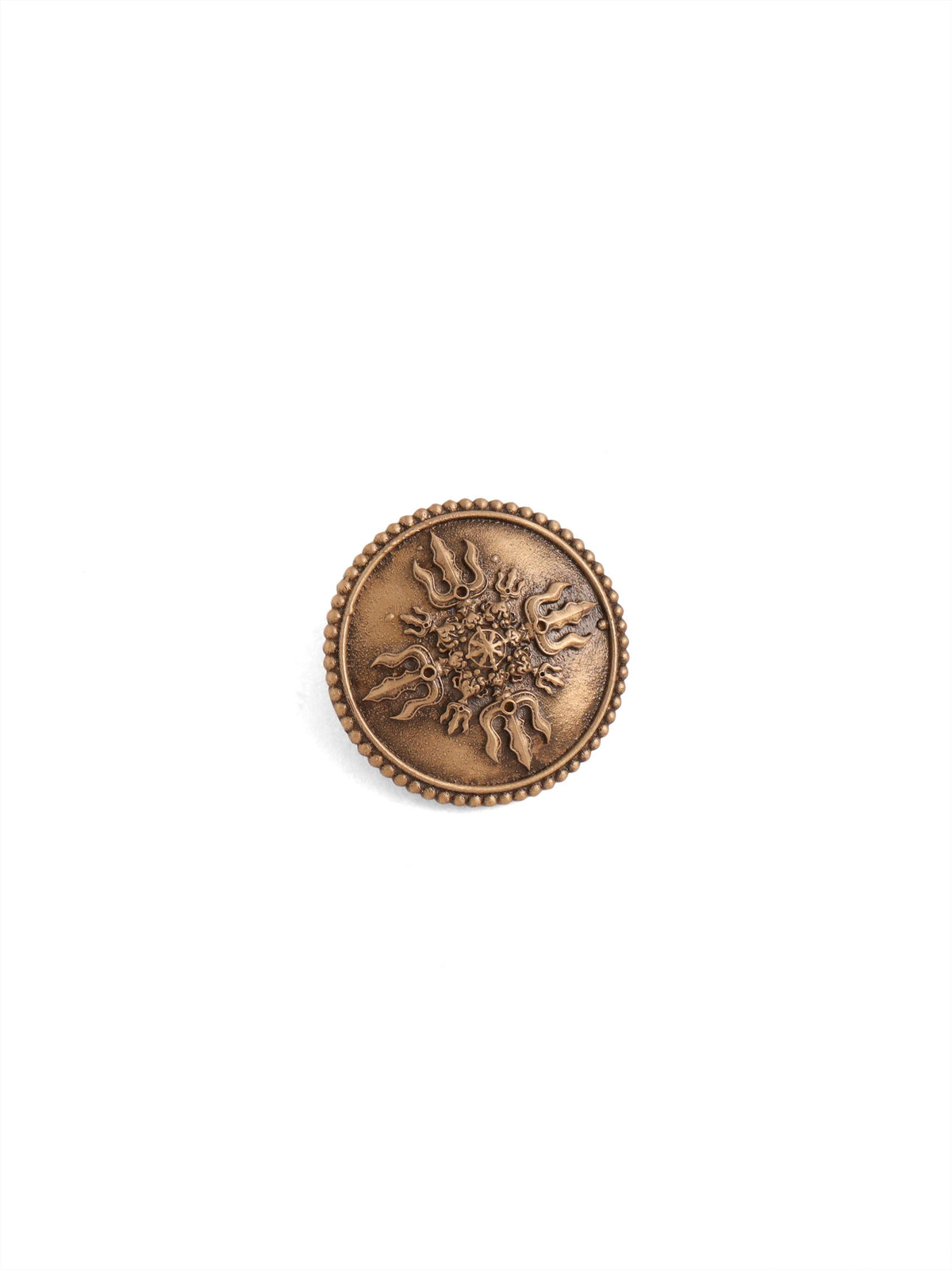 Shiv Bhakt Trishul Button Set