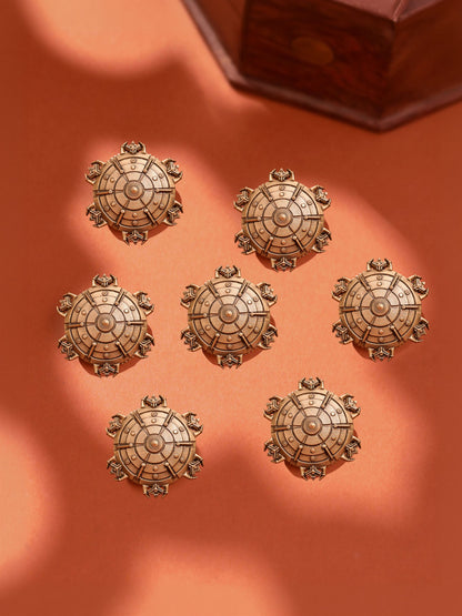 Dashanan Kavach Button Set