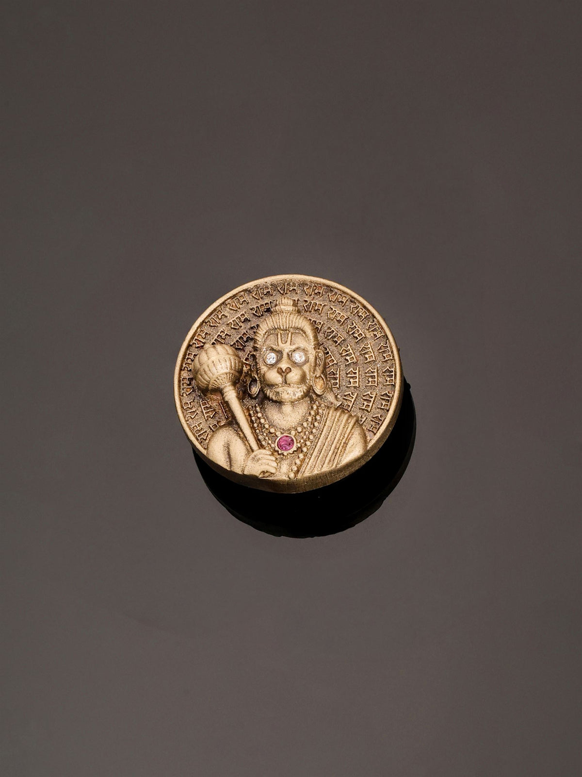 Powerful Hanuman Ji Button Cover