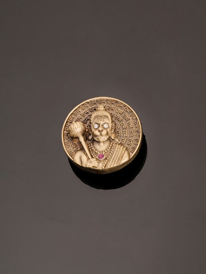 Powerful Hanuman Ji Button Cover