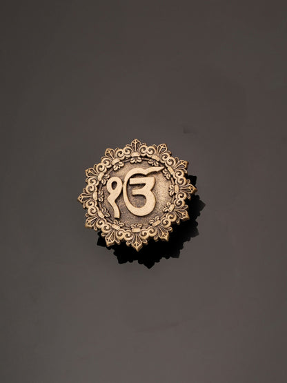 Sacred Ik Onkar Button Cover