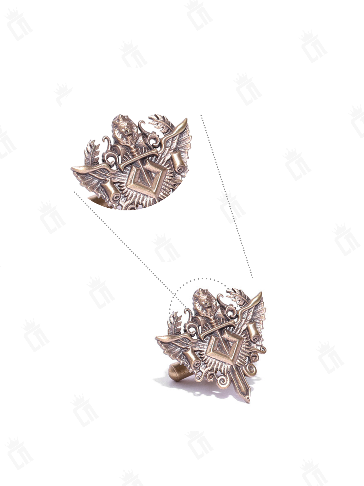 The Knight Lion Cufflink