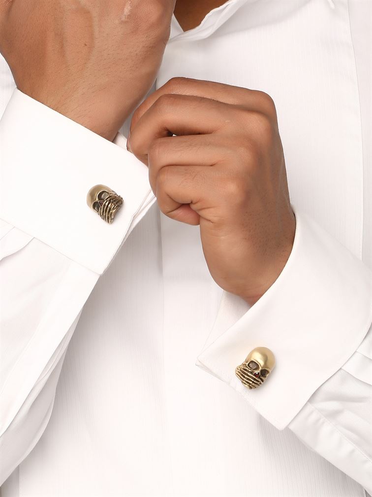 The Kikazaru Inspired Skull Cufflinks