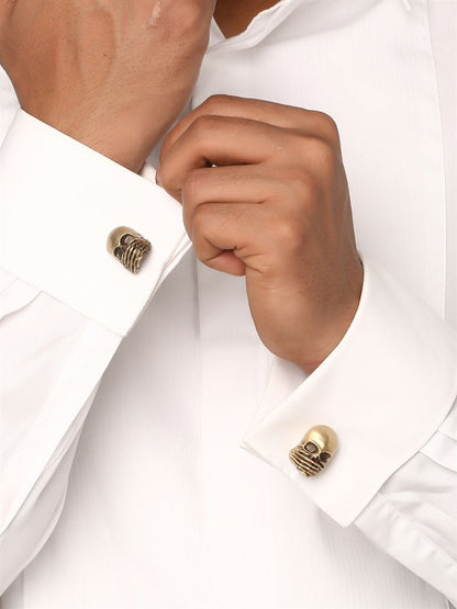 The Kikazaru Inspired Skull Cufflinks