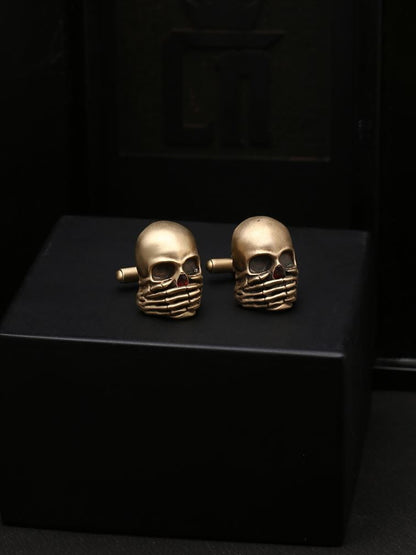 The Kikazaru Inspired Skull Cufflinks