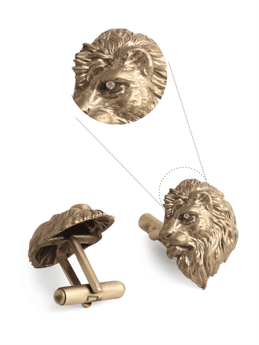 The Side Lion Cufflinks
