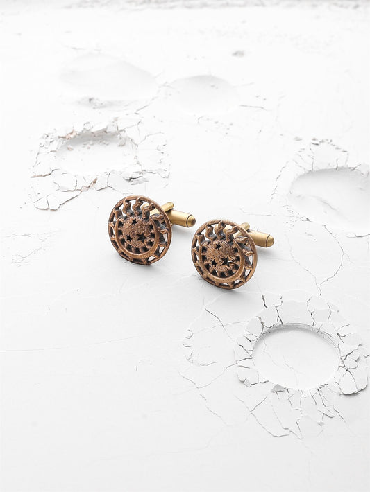 Sun And The Moon cufflinks
