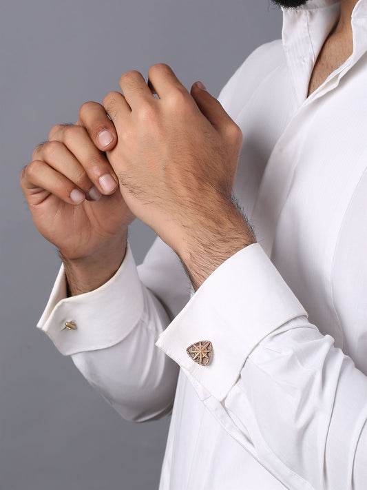 Star Shield Cufflinks