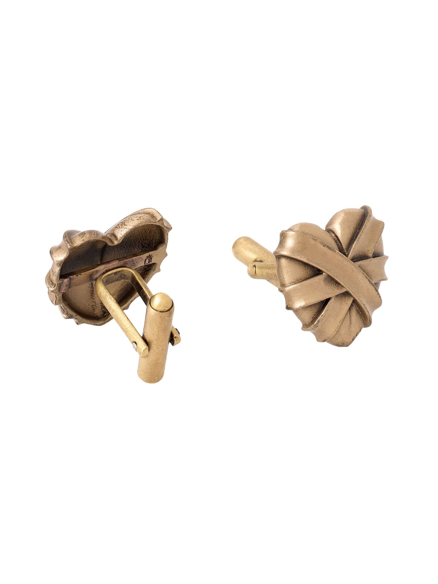 The Golden Heartbeat Cufflinks