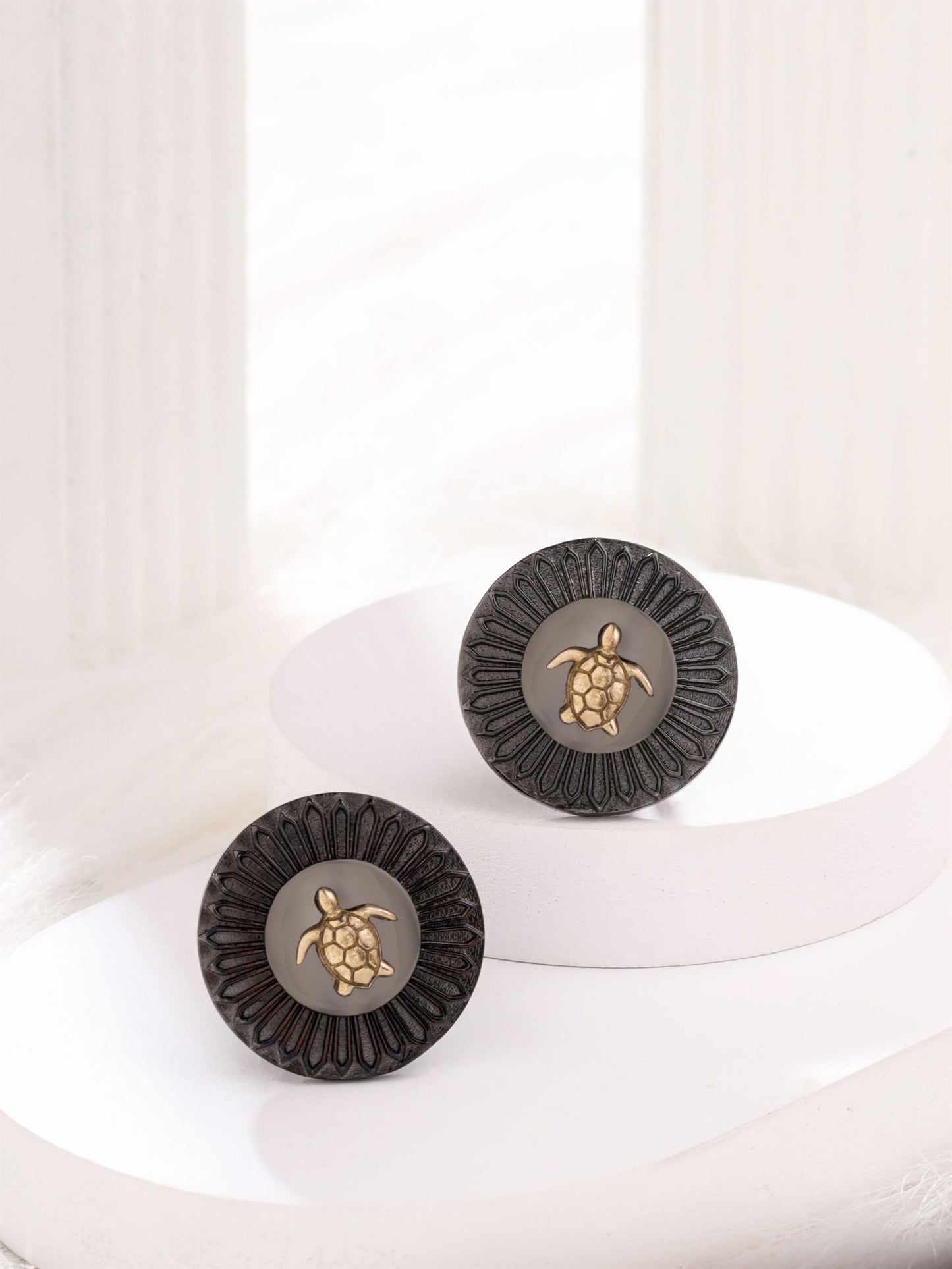 Turtle Twist Cufflinks