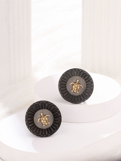 Turtle Twist Cufflinks