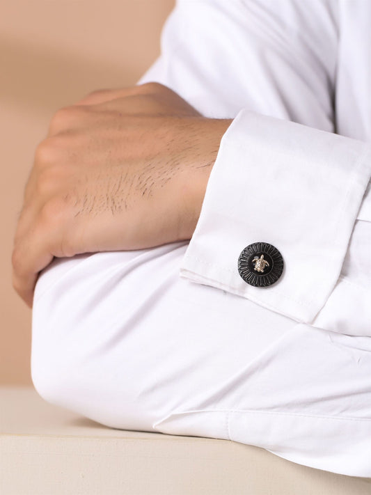 Turtle Twist Cufflinks