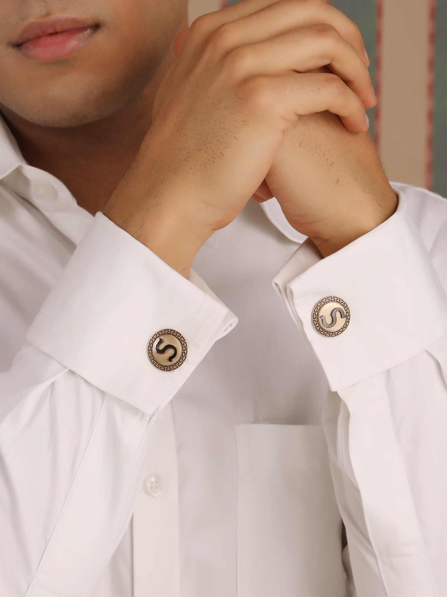 Stylish S Cufflinks