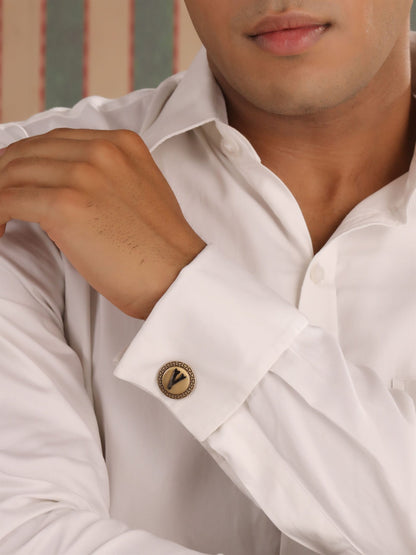 Vintage V Cufflinks