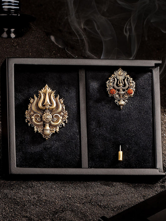 Rudraksha Trishul Gift Set