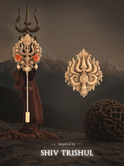 Rudraksha Trishul Gift Set
