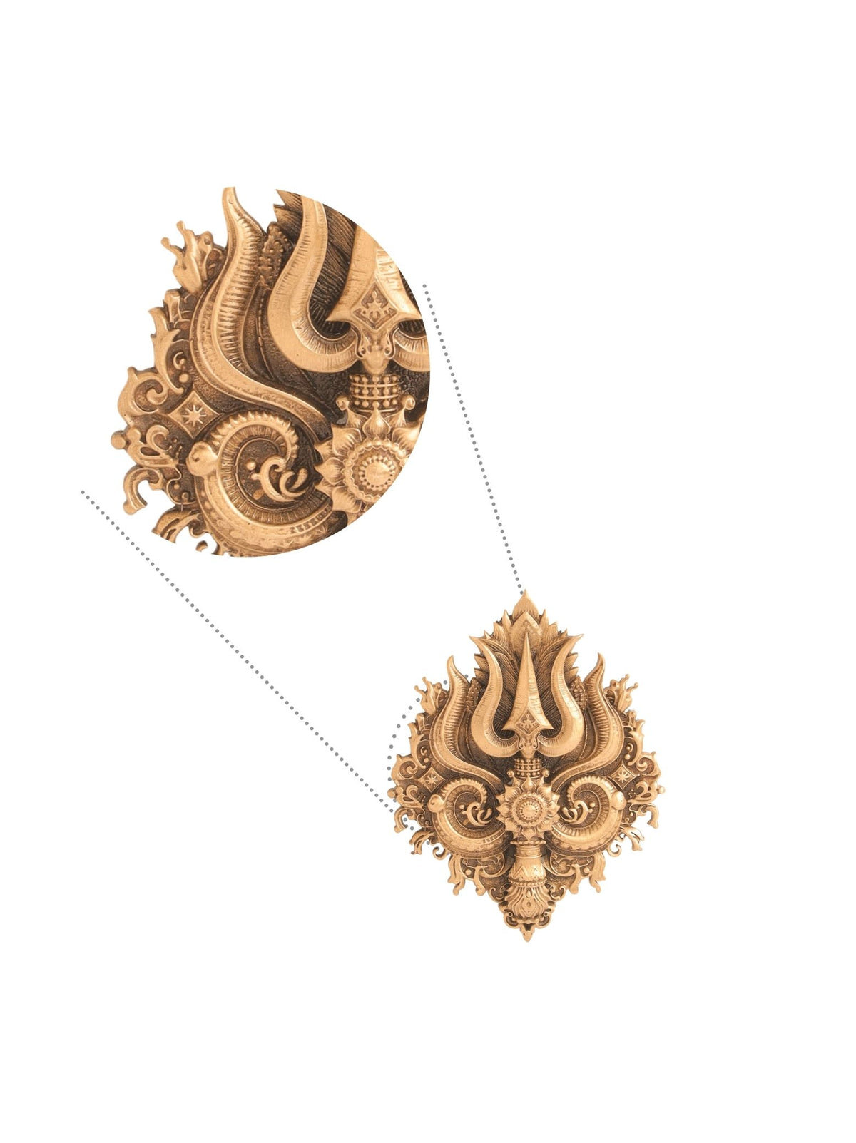 Rudraksha Trishul Gift Set