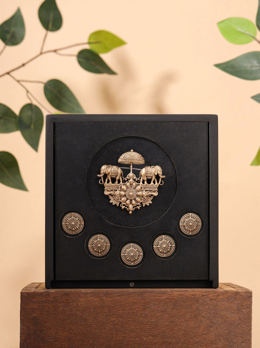 Regal Elephant Chariot Gift Set