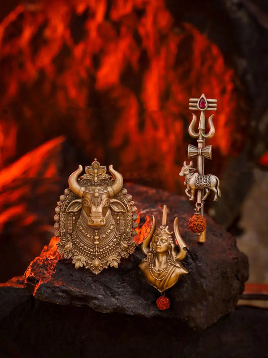 Nandi Shiva Shakti Combo